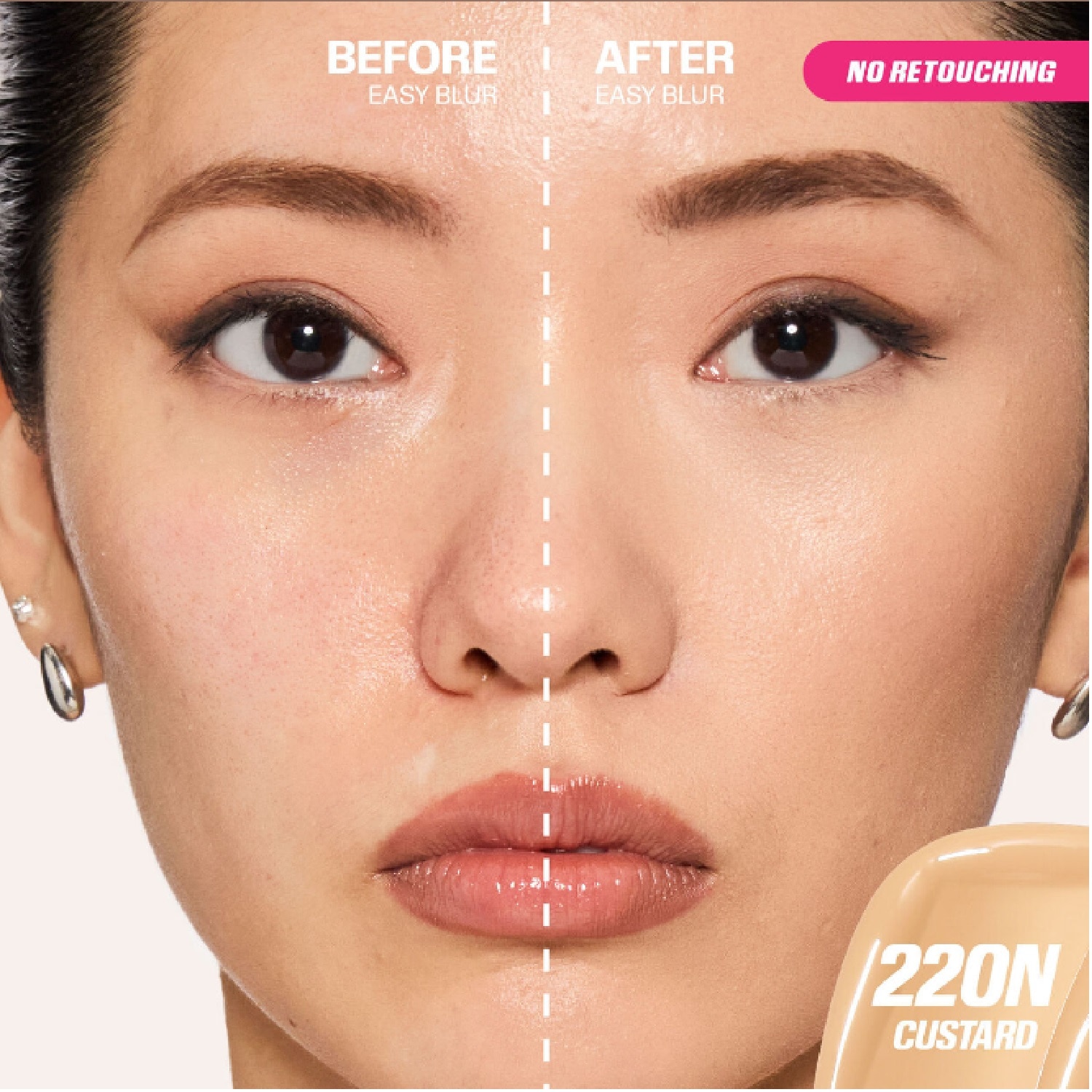EASY BLUR FOUNDATION (BASE DE MAQUILLAJE PARA ROSTRO)